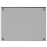 Carti si Birotica - Birotica - Accesorii de birou - Table si clipboard-uri - Tabla magnetica de perete neagra, negru, 80x60 cm  sticla securizata - Infinity.ro