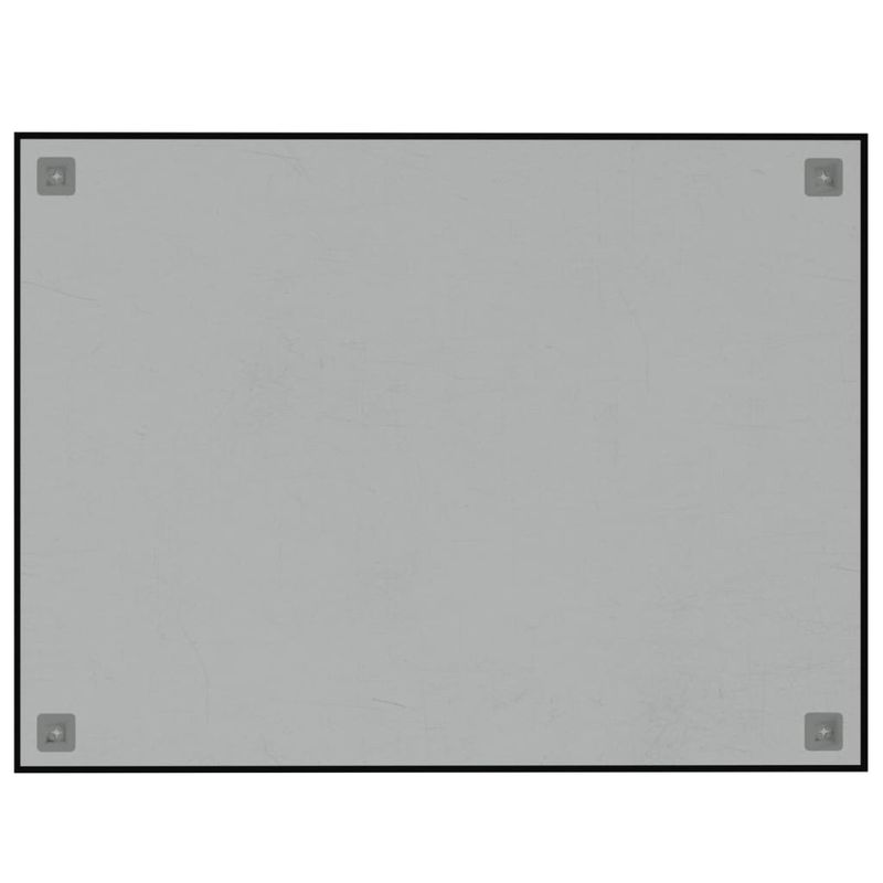 Carti si Birotica - Birotica - Accesorii de birou - Table si clipboard-uri - Tabla magnetica de perete neagra, negru, 80x60 cm  sticla securizata - Infinity.ro
