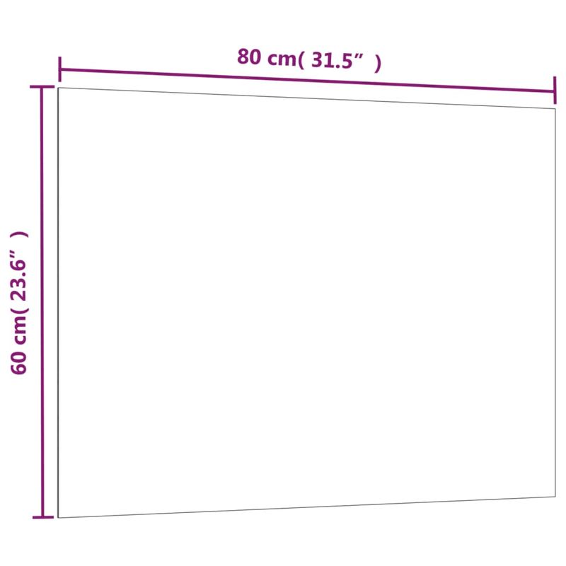 Carti si Birotica - Birotica - Accesorii de birou - Table si clipboard-uri - Tabla magnetica de perete neagra, negru, 80x60 cm  sticla securizata - Infinity.ro