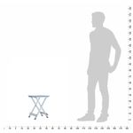 Sport si Outdoor - Camping - Mobilier pentru camping - Alte piese de mobilier pentru camping - Taburet de camping, 28 x 26 x 39 cm, aluminiu - Infinity.ro