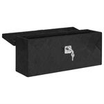 Casa si Gradina - Constructii - Depozitare, transport si protectie - Organizatoare si cutii scule - Cutie din aluminiu, negru, 50x15x20,5 cm, aluminiu - Infinity.ro