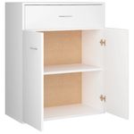 Casa si Gradina - Mobilier - Comode si corpuri - Comode - Servanta, alb, 60x30x75 cm, PAL - Infinity.ro