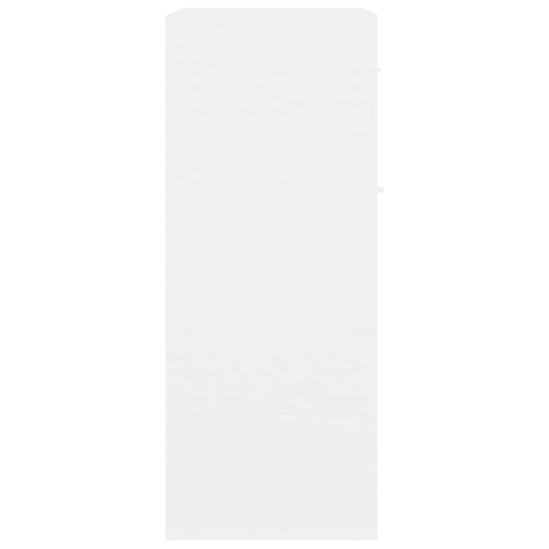 Casa si Gradina - Mobilier - Comode si corpuri - Comode - Servanta, alb, 60x30x75 cm, PAL - Infinity.ro