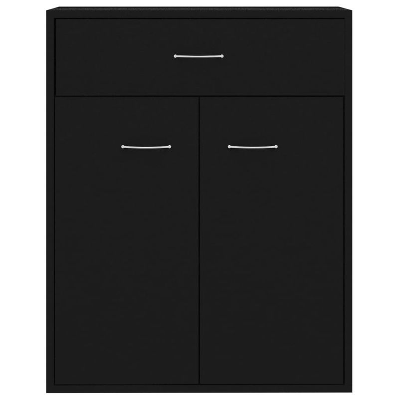 Casa si Gradina - Mobilier - Comode si corpuri - Comode - Servanta, negru, 60x30x75 cm, PAL - Infinity.ro