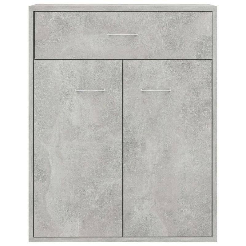Casa si Gradina - Mobilier - Comode si corpuri - Comode - Servanta, gri beton, 60x30x75 cm, PAL - Infinity.ro