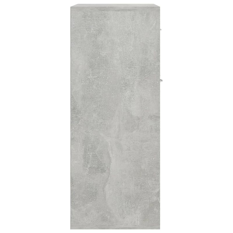 Casa si Gradina - Mobilier - Comode si corpuri - Comode - Servanta, gri beton, 60x30x75 cm, PAL - Infinity.ro