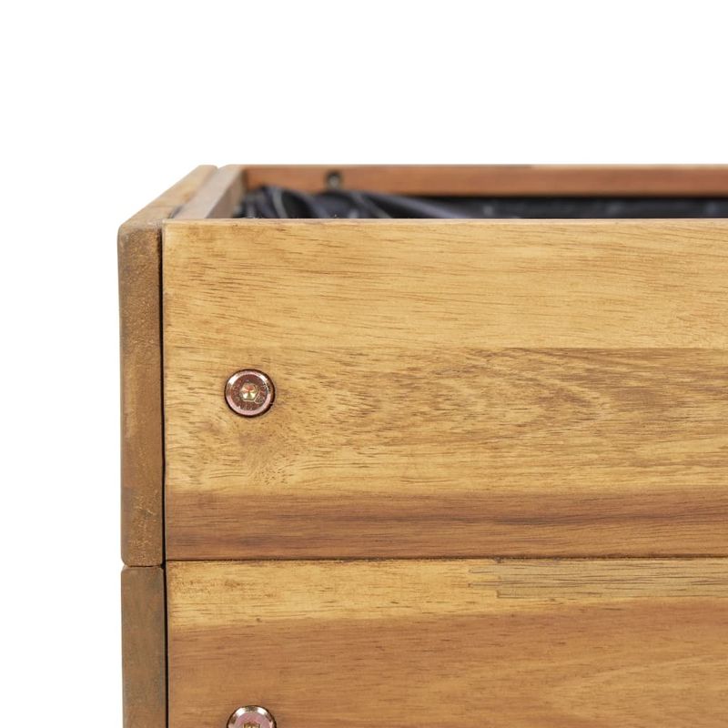 Casa si Gradina - Gradinarit si plante - Plante si ghivece - Ghivece si suporturi - Jardiniera inalta, 50 x 40 x 45 cm, lemn masiv de acacia - Infinity.ro