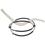 Casa si Gradina - Gradina si terasa - Mobilier exterior - Scaune si sezlonguri gradina - Sezlong pentru copii, crem, otel - Infinity.ro