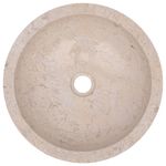 Casa si Gradina - Sanitare - Lavoar baie si accesorii - Lavoare si piedestale - Chiuveta, crem, 40 x 12 cm, marmura - Infinity.ro