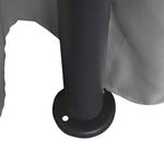 Casa si Gradina - Gradina si terasa - Umbrele si pavilioane - Pavilioane - Pavilion cu perdele, antracit, 3,5 x 2,7 m, rotund - Infinity.ro