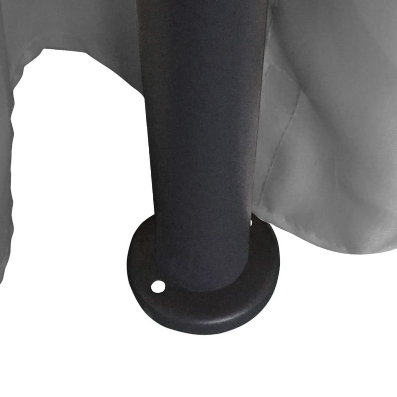 Casa si Gradina - Gradina si terasa - Umbrele si pavilioane - Pavilioane - Pavilion cu perdele, antracit, 3,5 x 2,7 m, rotund - Infinity.ro