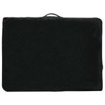 Ingrijire personala si Cosmetice - Sanatate si wellness - Articole wellness - Fotolii de masaj - Masa masaj pliabila, cadru din lemn, antracit, 186 x 68 cm - Infinity.ro