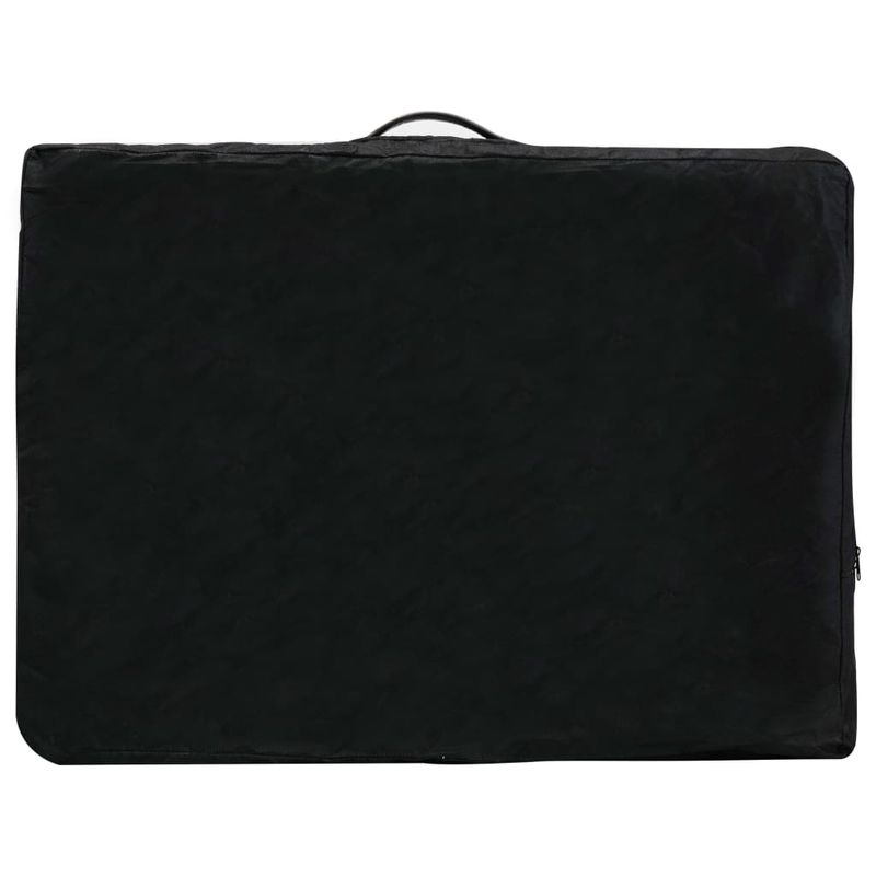 Ingrijire personala si Cosmetice - Sanatate si wellness - Articole wellness - Fotolii de masaj - Masa masaj pliabila, cadru din lemn, antracit, 186 x 68 cm - Infinity.ro