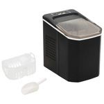 Electronice si Electrocasnice - Aparate frigorifice - Congelatoare - Aparat de facut cuburi de gheata, negru 1,4 L, 15 kg / 24 h - Infinity.ro