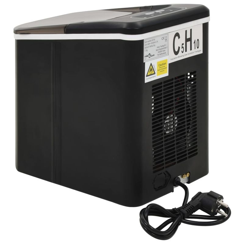 Electronice si Electrocasnice - Aparate frigorifice - Congelatoare - Aparat de facut cuburi de gheata, negru 1,4 L, 15 kg / 24 h - Infinity.ro