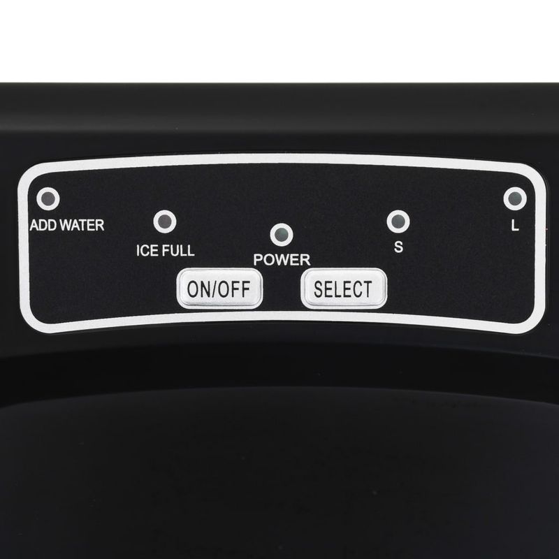 Electronice si Electrocasnice - Aparate frigorifice - Congelatoare - Aparat de facut cuburi de gheata, negru 1,4 L, 15 kg / 24 h - Infinity.ro