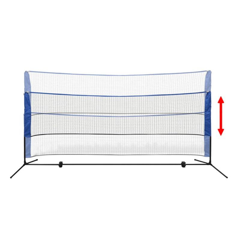 Sport si Outdoor - Sporturi cu paleta - Badminton - Echipamente de badminton - Set fileu de badminton, cu fluturasi, 300x155 cm - Infinity.ro