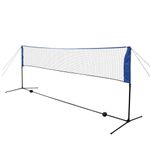 Sport si Outdoor - Sporturi cu paleta - Badminton - Echipamente de badminton - Set fileu de badminton, cu fluturasi, 300x155 cm - Infinity.ro