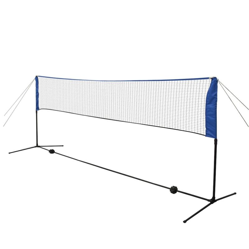 Sport si Outdoor - Sporturi cu paleta - Badminton - Echipamente de badminton - Set fileu de badminton, cu fluturasi, 300x155 cm - Infinity.ro