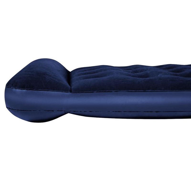 Sport si Outdoor - Camping - Saltele si accesorii pentru somn - Saltele camping - Bestway Saltea gonflabila catifelata cu pompa de picior, 203x152x28 cm - Infinity.ro