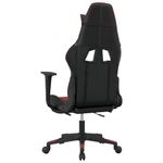 PC, gaming si accesorii - Gaming - Accesorii gaming - Scaune gaming - Scaun de gaming masaj/suport picioare negru/rosu vin piele eco - Infinity.ro