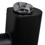 Casa si Gradina - Termice - Generatoare de aer cald - Radiator port-prosop incalzire centrala baie, curbat, negru, 500 x 1160 mm - Infinity.ro