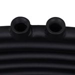 Casa si Gradina - Termice - Generatoare de aer cald - Radiator port-prosop incalzire centrala baie, curbat, negru, 500 x 1160 mm - Infinity.ro