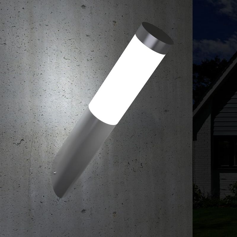 Casa si Gradina - Corpuri si surse de iluminat - Iluminat exterior - Felinare - Lampa RVS rezistenta la apa pentru interior si exterior  6 x 36 cm - Infinity.ro