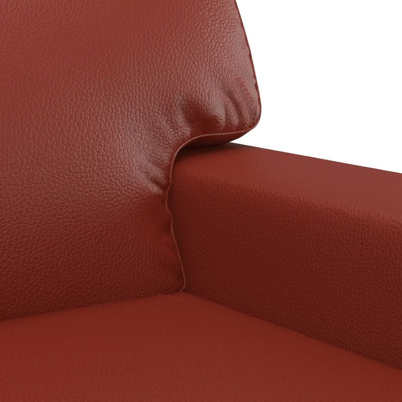 Casa si Gradina - Mobilier - Canapele si coltare - Canapele - Canapea de o persoana, rosu vin, 120 cm, material textil - Infinity.ro