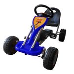 Jucarii, Copii si Bebe - Jucarii si jocuri - Jucarii de exterior - Masinute si vehicule pentru copii - Kart cu pedale Go Kart, albastru - Infinity.ro