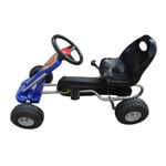 Jucarii, Copii si Bebe - Jucarii si jocuri - Jucarii de exterior - Masinute si vehicule pentru copii - Kart cu pedale Go Kart, albastru - Infinity.ro