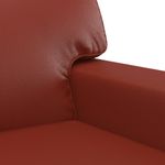 Casa si Gradina - Mobilier - Canapele si coltare - Canapele - Canapea de o persoana, rosu vin, 120 cm, material textil - Infinity.ro