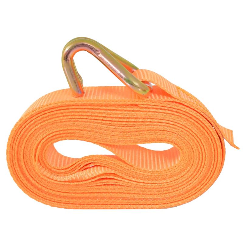 Casa si Gradina - Constructii - Depozitare, transport si protectie - Accesorii echipamente pentru transport si ridicat - Chingi fixare cu clichet , 4 buc, 0,4 tone 6 mx25 mm, portocaliu - Infinity.ro