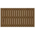 Casa si Gradina - Mobilier - Paturi si accesorii - Accesorii paturi - Tablie de pat pentru perete, maro miere, 108x3x60 cm - Infinity.ro