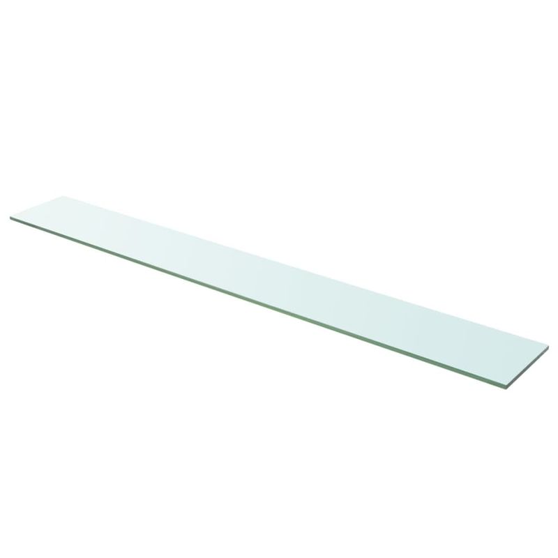 Casa si Gradina - Mobilier - Biblioteci si rafturi - Rafturi - Raft din sticla transparenta, 110 x 15 cm - Infinity.ro