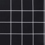Casa si Gradina - Gradina si terasa - Mobilier exterior - Perne decorative exterior - Perna de banca de gradina negru carouri 120x50x3cm textil oxford - Infinity.ro