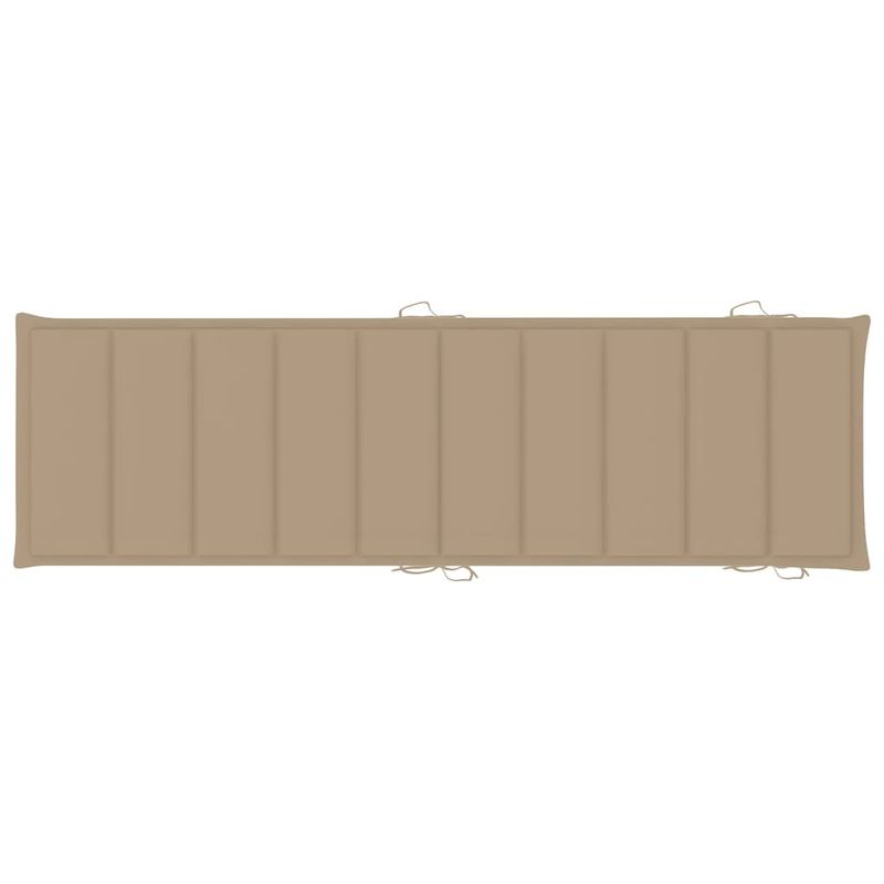 Casa si Gradina - Gradina si terasa - Mobilier exterior - Scaune si sezlonguri gradina - Sezlong de gradina cu perna, 2 buc., lemn masiv de acacia - Infinity.ro