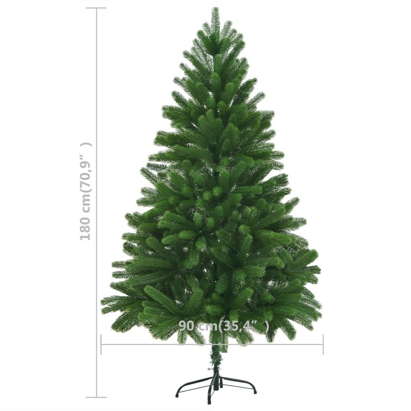 Casa si Gradina - Decoratiuni - Decoratiuni de sezon - Brad Craciun pre-iluminat artificial set globuri, verde, 180 cm - Infinity.ro
