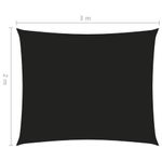 Casa si Gradina - Gradina si terasa - Umbrele si pavilioane - Umbrele - Parasolar din tesatura oxford, negru, 2x3 m, tesatura oxford, dreptunghiular - Infinity.ro