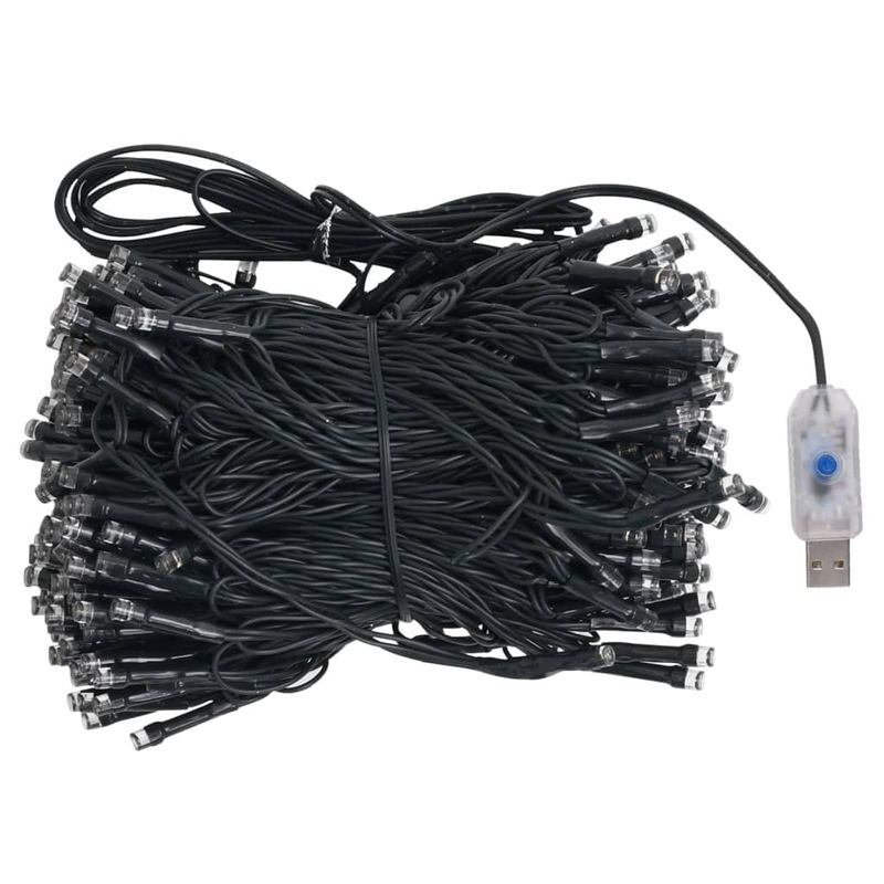 Casa si Gradina - Decoratiuni - Decoratiuni de sezon - Brad Crăciun pre-iluminat cu set globuri, negru, 120 cm, PVC, model cu LED-uri și globuri albe/gri - Infinity.ro