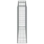 Casa si Gradina - Gradina si terasa - Garduri, panouri si accesorii - Cos gabion arcuit, 300x50x180/200 cm, fier galvanizat, cantitate în pachet: 2 - Infinity.ro