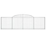 Casa si Gradina - Gradina si terasa - Garduri, panouri si accesorii - Cos gabion arcuit, 300x30x80/100 cm, fier galvanizat, cantitate în pachet: 1 - Infinity.ro