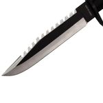 Casa si Gradina - Bucatarie si vesela - Vesela si tacamuri - Cutite si seturi de cutite - Set doua Cutite de Vanatoare FirstBlood, IdeallStore®, 35 cm, Teaca inclusa - Infinity.ro