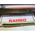 Casa si Gradina - Bucatarie si vesela - Vesela si tacamuri - Cutite si seturi de cutite - Set Cutit si Maceta Rambo IV, IdeallStore®, Otel inoxidabil, Teaca inclusa - Infinity.ro