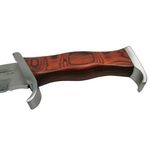 Casa si Gradina - Bucatarie si vesela - Vesela si tacamuri - Cutite si seturi de cutite - Set Cutit si Maceta Rambo IV, IdeallStore®, Otel inoxidabil, Teaca inclusa - Infinity.ro