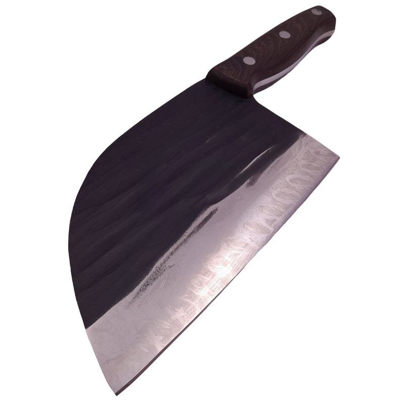 Casa si Gradina - Gradinarit si plante - Unelte gradinarit - Topoare - Set Topor Pirate Skull, 39 cm si Cutit Wave Blade, 30 cm, IdeallStore®, otel inoxidabil, negru - Infinity.ro