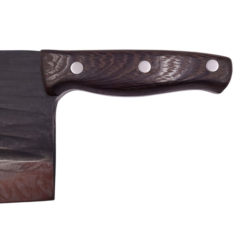 Casa si Gradina - Gradinarit si plante - Unelte gradinarit - Topoare - Set Topor Pirate Skull, 39 cm si Cutit Wave Blade, 30 cm, IdeallStore®, otel inoxidabil, negru - Infinity.ro