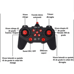 Jucarii, Copii si Bebe - Jucarii si jocuri - Vehicule si jucarii cu telecomanda - Masinute - Masinuta de Curse, Telecomanda/Senzori de gest, 34.5x17x9, Cascadorie RC drift 2, 4 GHz, 360 grade, Tractiune 4x4, - Infinity.ro