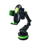 Laptop, Telefoane si Tablete - Telefoane mobile si accesorii - Accesorii Telefoane - Suport si docking telefoane - Suport Auto OZ, Reglabil si Rotativ, Unghi suport si brat 360 de grade, Verde/Negru, Universal - Infinity.ro