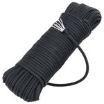 Sport si Outdoor - Camping - Accesorii camping si drumetii - Snur Paracord Premium, IdeallStore®, Negru, 30 m - Infinity.ro